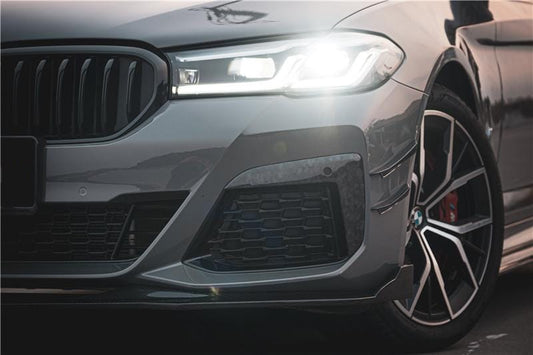 AERO CARBON – BMW 5 SERIES G30 CARBON FRONT LIP TKD STYLE Aero Carbon UK