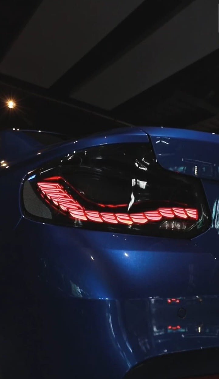 AERO CARBON - BMW M2 / F22 2 SERIES DUAL OLED GTS TAIL LIGHTS AERO CARBON