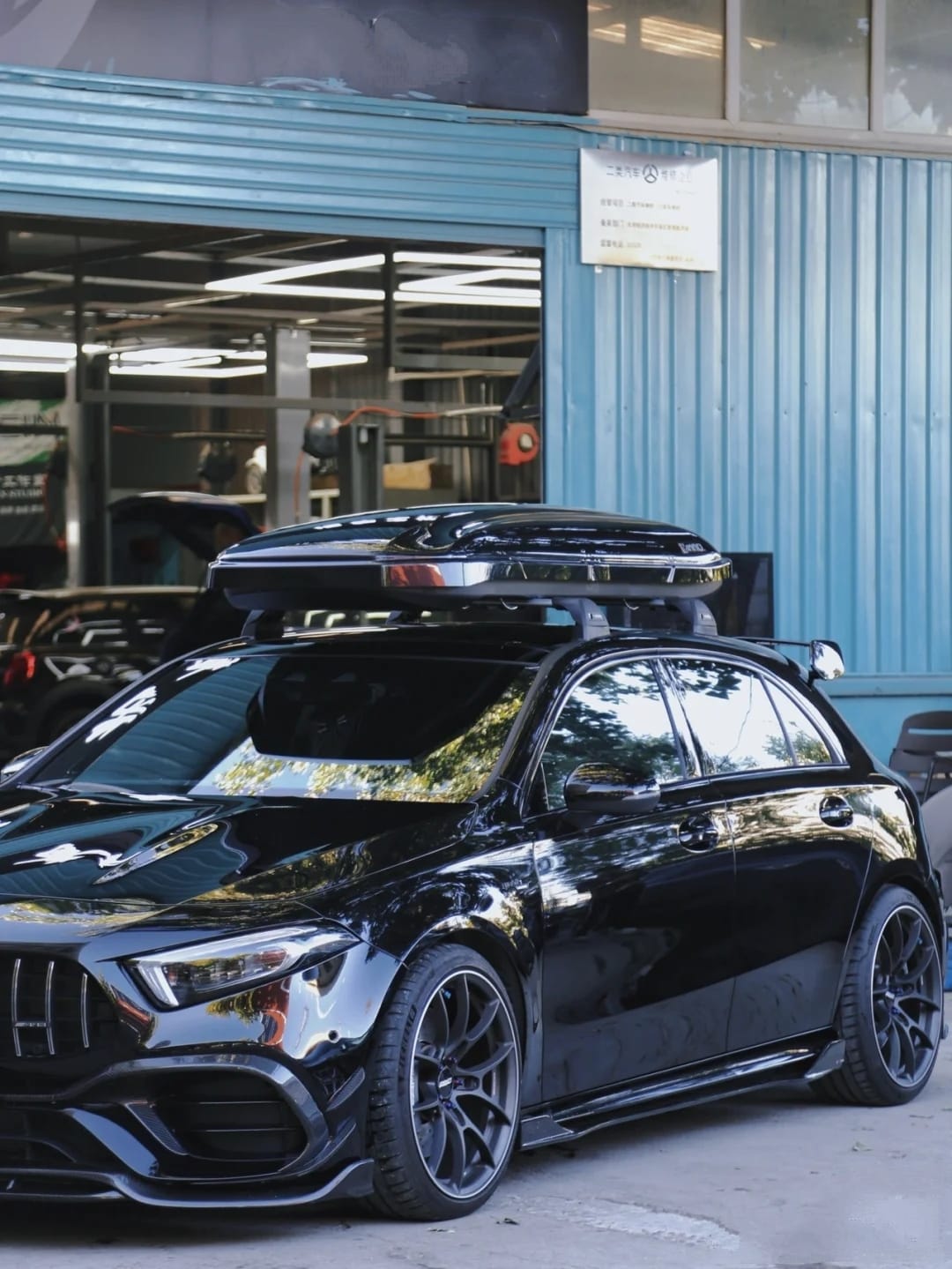 AERO CARBON - MERCEDES A CLASS W177 AMG LINE A35 / A45 CARBON SIDE SKIRTS AERO CARBON