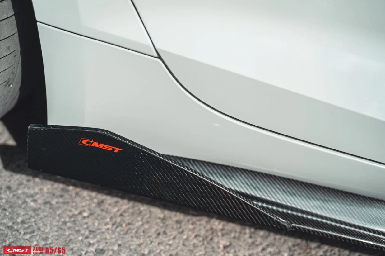 CMST - AUDI A5 S5 B9 CARBON FIBRE SIDE SKIRTS - Aero Carbon UK