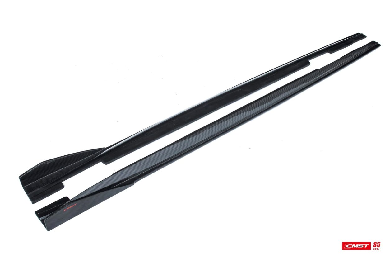 CMST - AUDI A5 S5 B9 CARBON FIBRE SIDE SKIRTS - Aero Carbon UK
