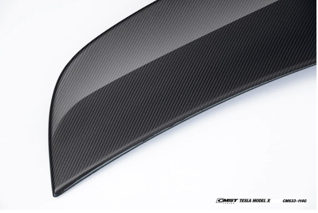 CMST - TESLA MODEL X CARBON FIBRE SPOILER - Aero Carbon UK