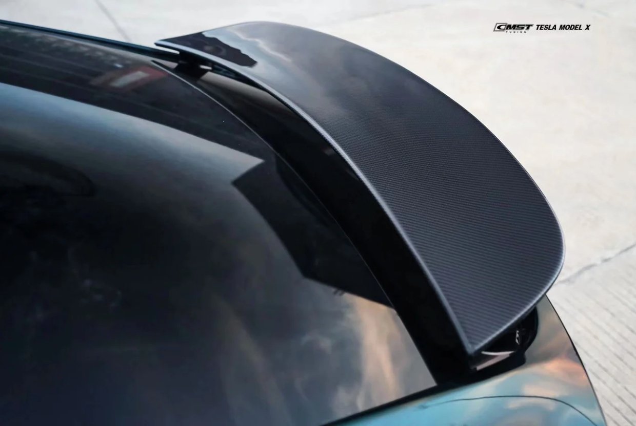 CMST - TESLA MODEL X CARBON FIBRE SPOILER - Aero Carbon UK