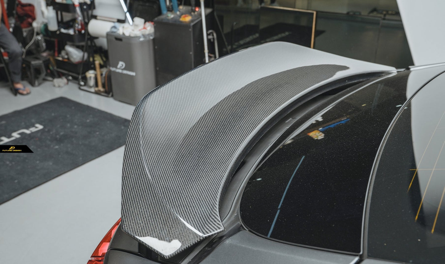 FUTURE DESIGN - AUDI E-TRON GT DRY CARBON FIBRE SPOILER - Aero Carbon UK