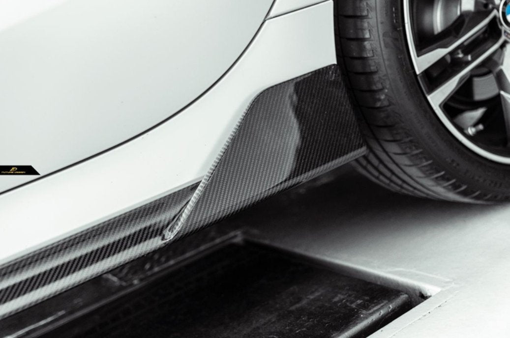 FUTURE DESIGN - BMW 1 SERIES F40 DRY CARBON FIBRE SIDE SKIRTS - Aero Carbon UK
