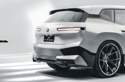 FUTURE DESIGN - BMW iX i20 CARBON FIBRE REAR DIFFUSER - Aero Carbon UK