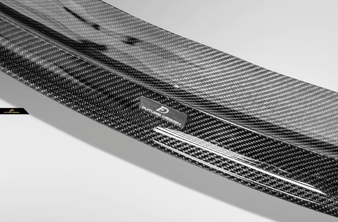 FUTURE DESIGN - TESLA MODEL 3 DRY CARBON FRONT LIP - Aero Carbon UK