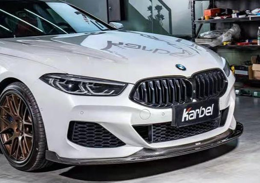 KARBEL - BMW 8 SERIES GRAN COUPE G14 G15 G16 CARBON FIBRE FRONT LIP SPLITTER - Aero Carbon UK