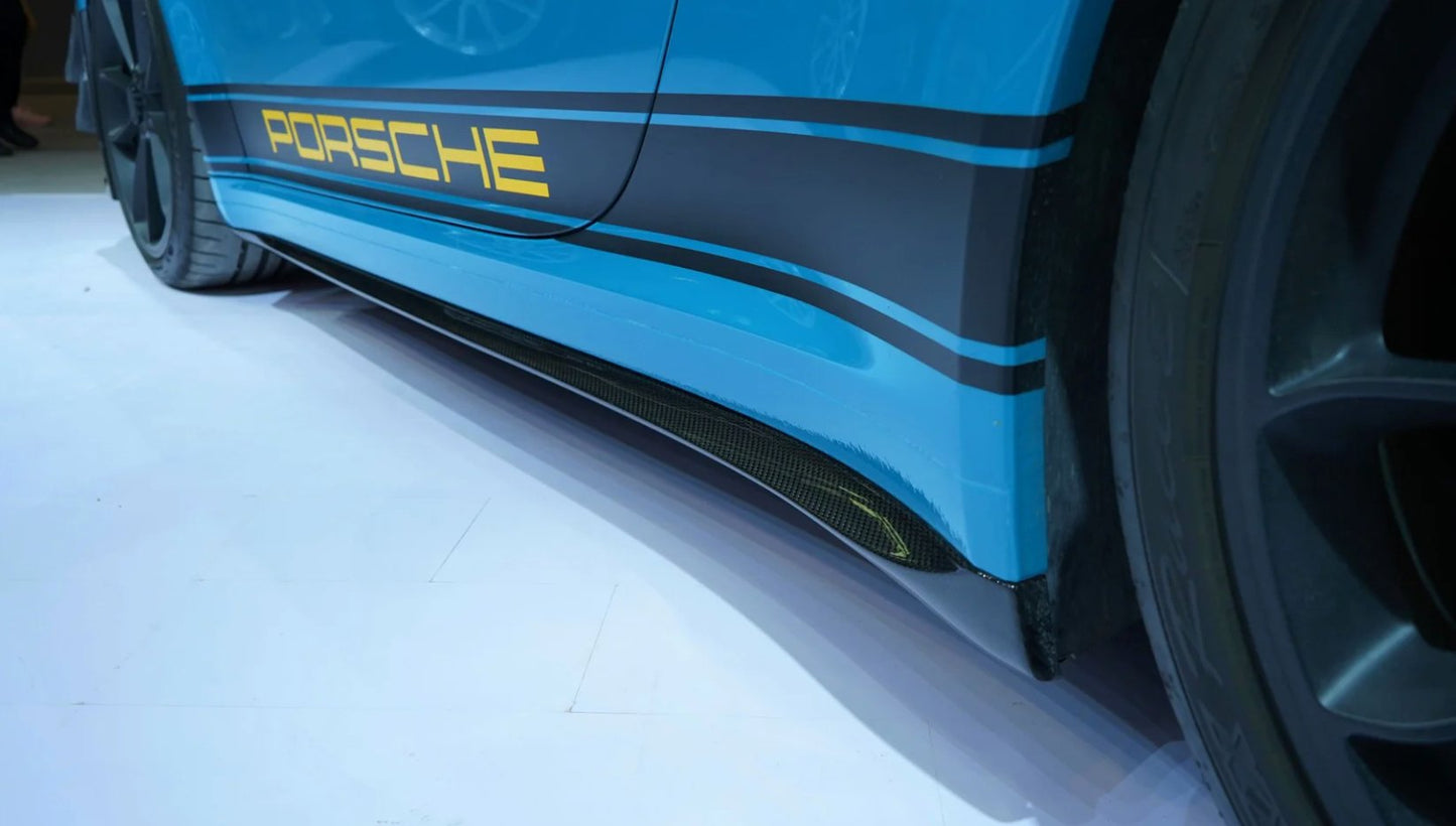 KARBEL - PORSCHE 911 991.2 GT3 DRY CARBON SIDE SKIRTS - Aero Carbon UK