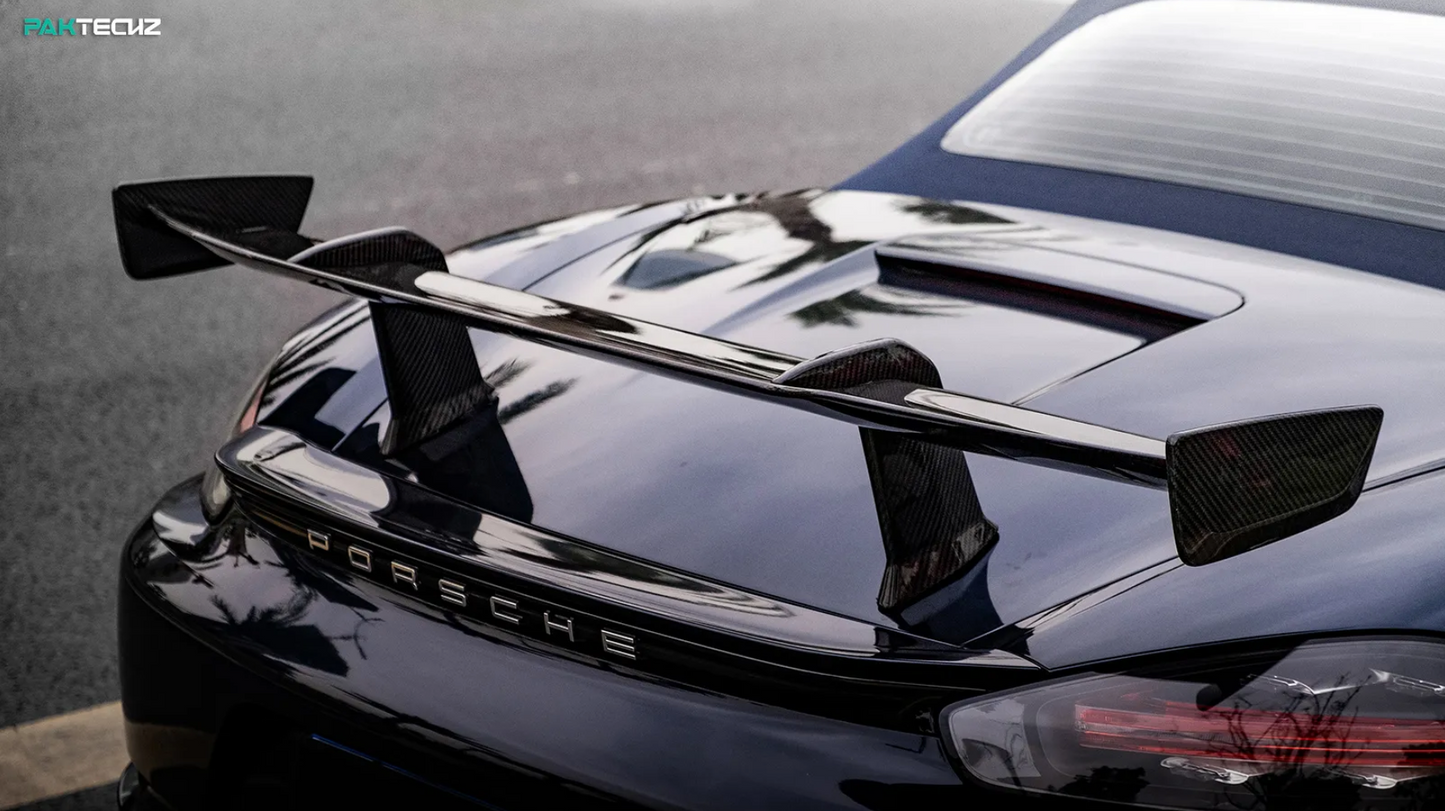 PAKTECHZ - AUDI R8 DRY CARBON FIBRE REAR SPOILER