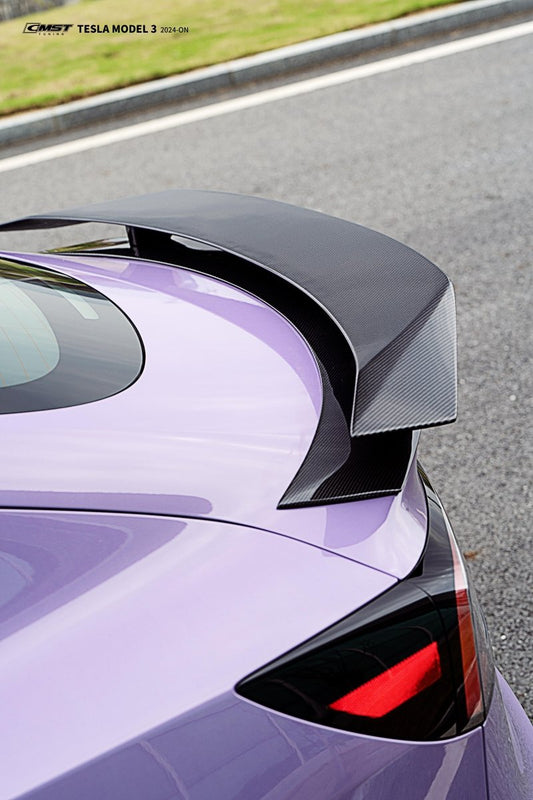CMST - TESLA MODEL 3 CARBON FIBRE REAR SPOILER V1