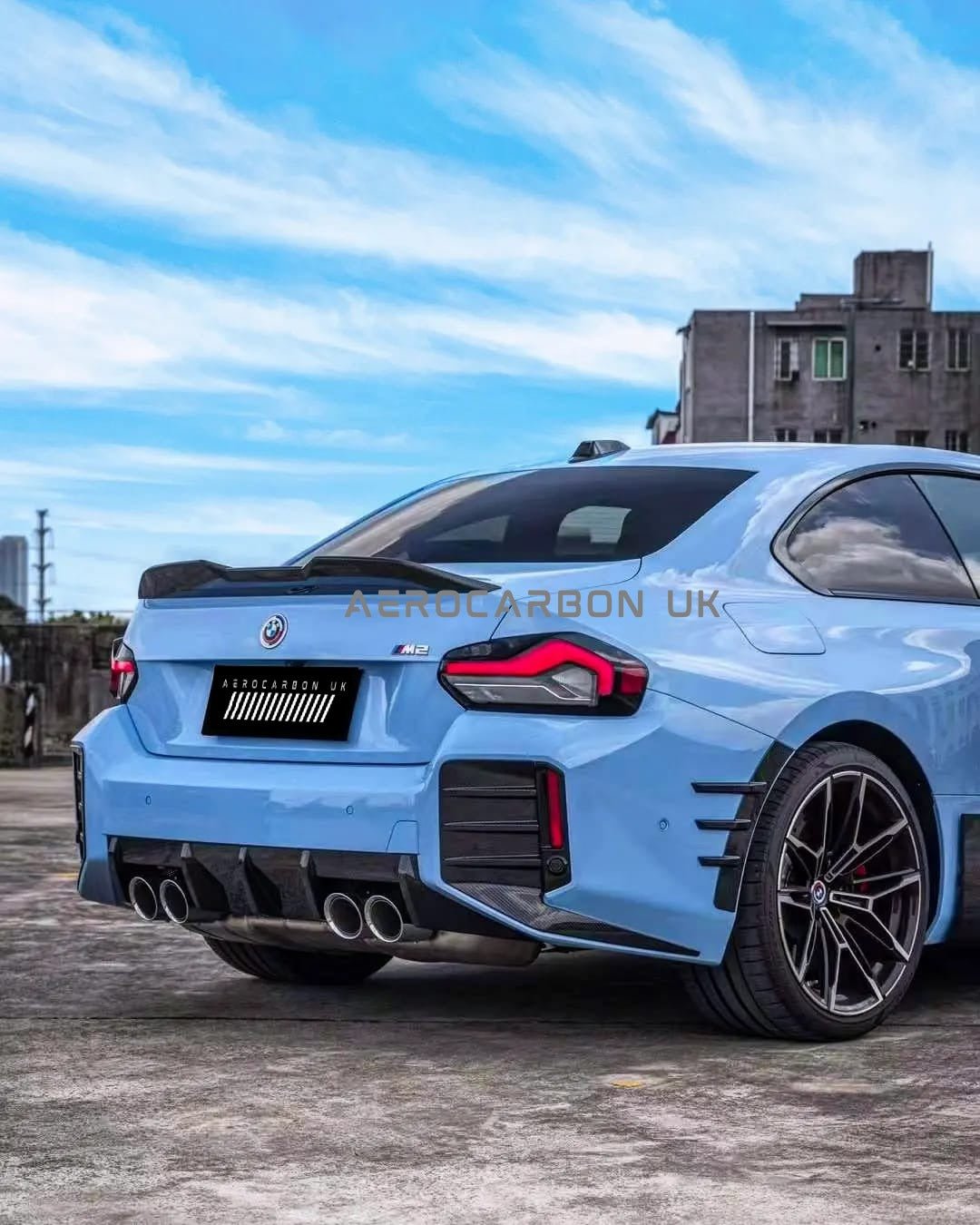 MGD - BMW M2 G87 DRY CARBON FIBRE REAR DIFFUSER MP STYLE – MG Dynamic