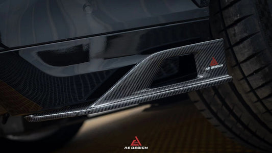 AERO DESIGN - BMW X6M F96 CARBON FIBRE REAR SIDE WINGS - Aero Carbon UK