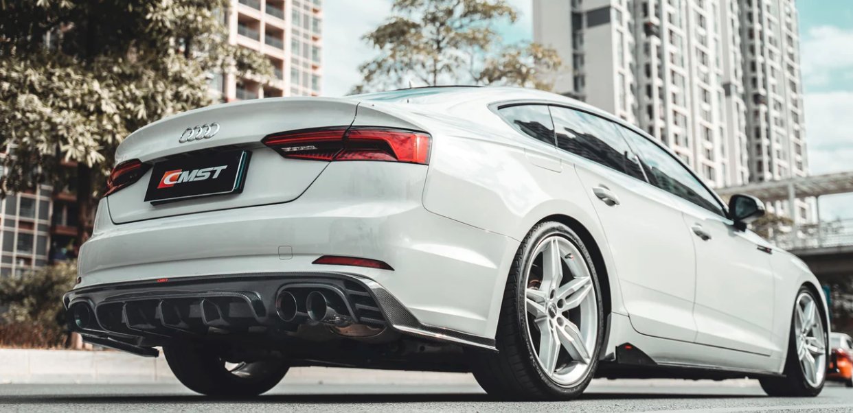 CMST - AUDI A5 S5 B9 CARBON FIBRE REAR DIFFUSER – MG Dynamic