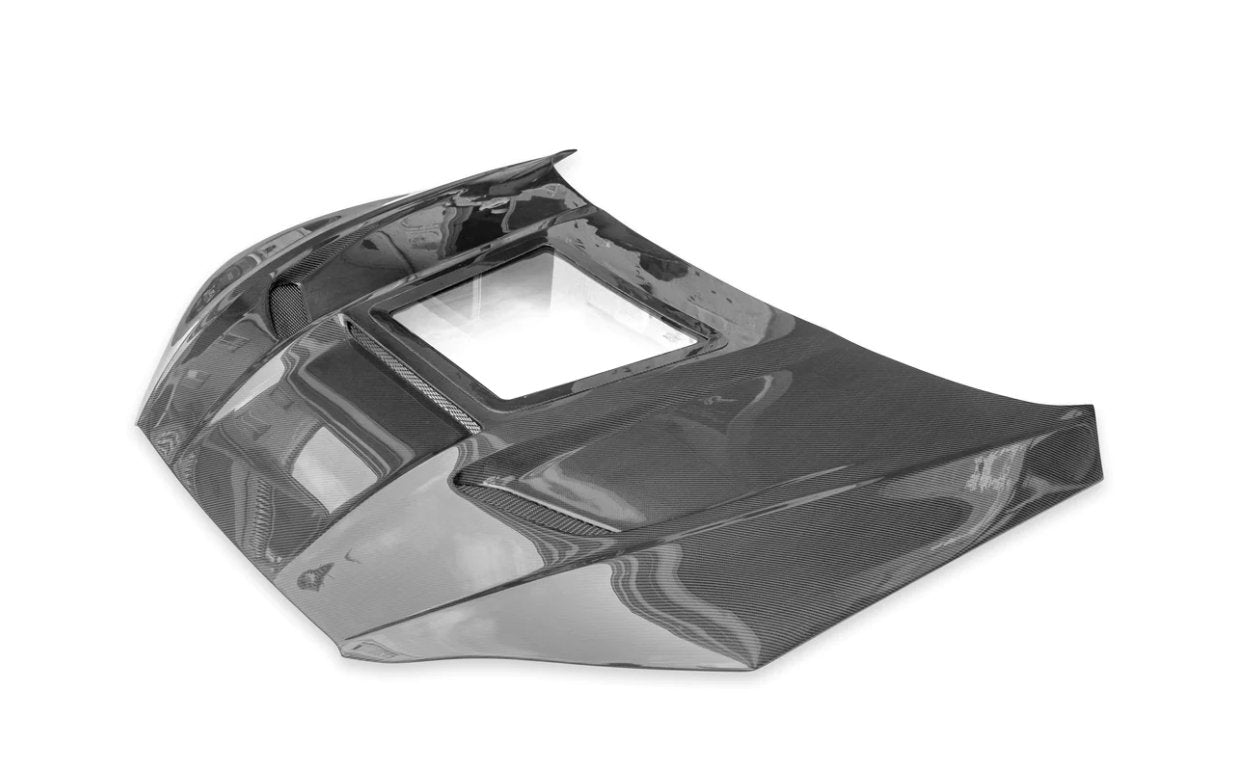 CMST - AUDI A5 S5 RS5 B9 B9.5 CARBON FIBRE TRANSPARENT BONNET HOOD - Aero Carbon UK