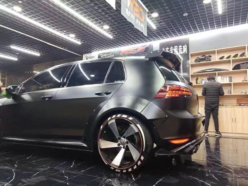 CMST - VOLKSWAGEN GOLF GTI / GOLF R MK7 MK7.5 WIDEBODY WHEEL ARCHES FRP - Aero Carbon UK