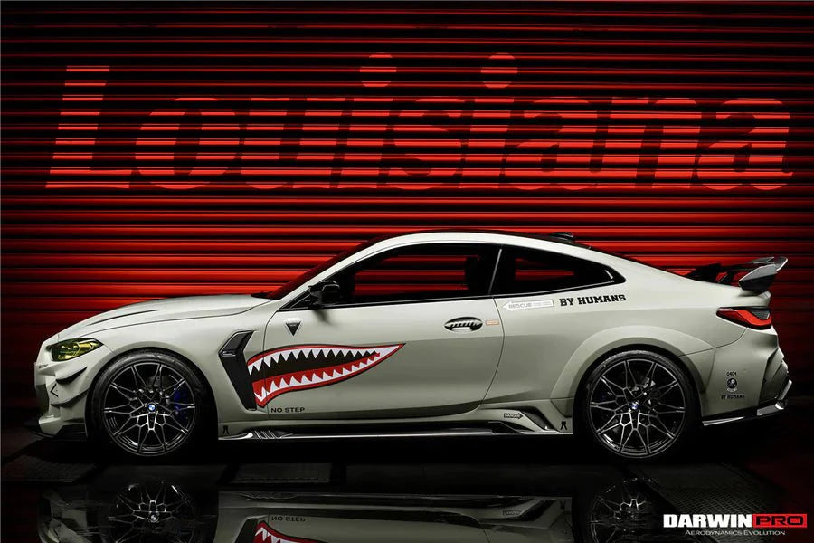 DARWINPRO - BMW G82 M4 ( BKSSII BODY KIT )  STYLE SIDE SKIRTS DARWINPRO