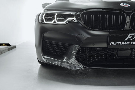 FUTURE DESIGN - BMW M5 F90 2017-20 CARBON FIBRE FRONT SPLITTERS - Aero Carbon UK