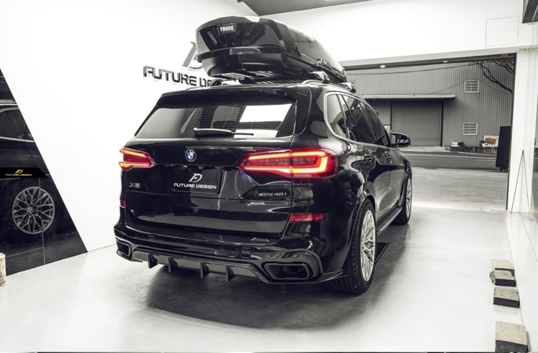 FUTURE DESIGN - BMW X5 G05 DRY CARBON FIBRE REAR DIFFUSER – MG Dynamic