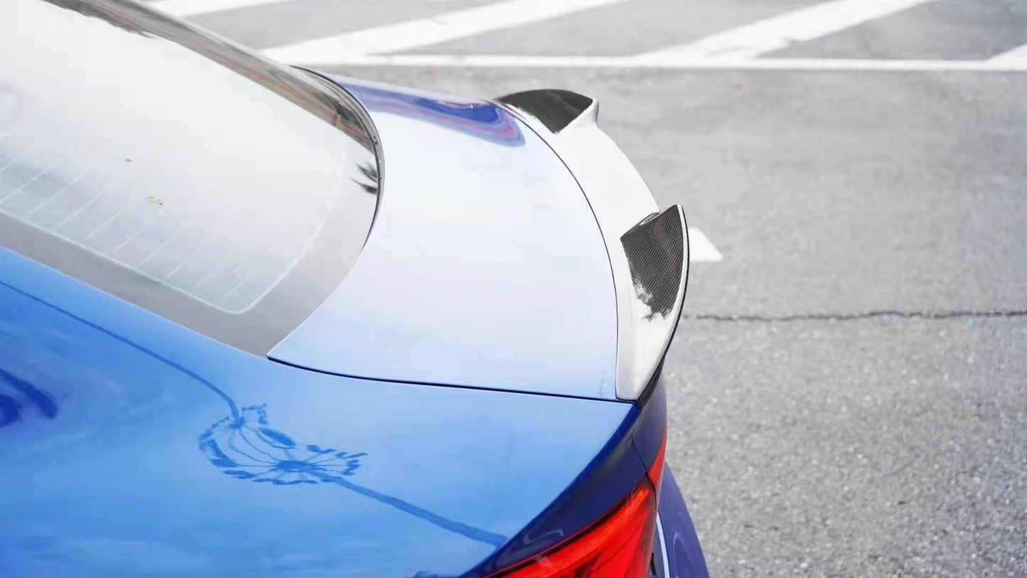 KARBEL - AUDI A3 / S3 / RS3 8V CARBON FIBRE REAR SPOILER V2 - Aero Carbon UK